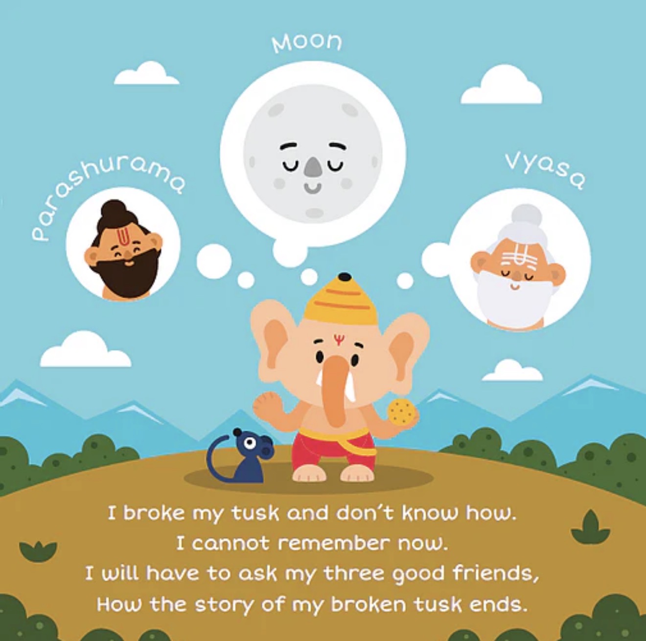 HOW GANESH BROKE HIS TUSK