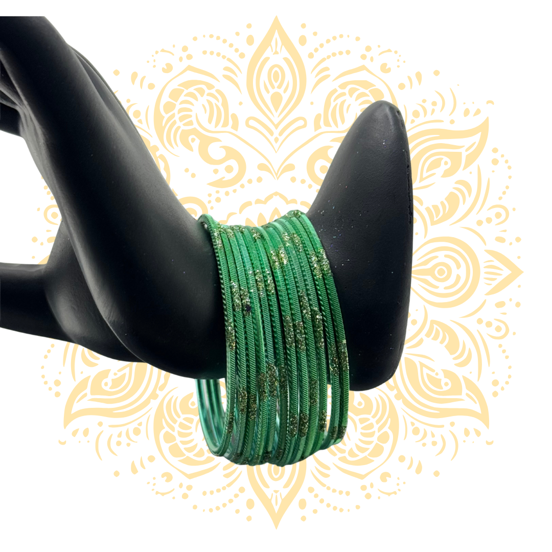 Women's Mint Green Bangles in 3 Sizes - Matchless Gifts44