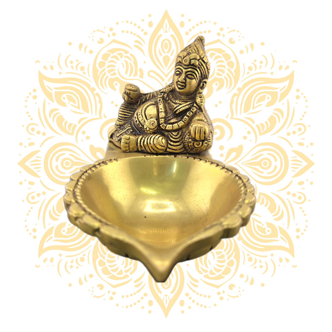 Brass Kuber Deepak 5"