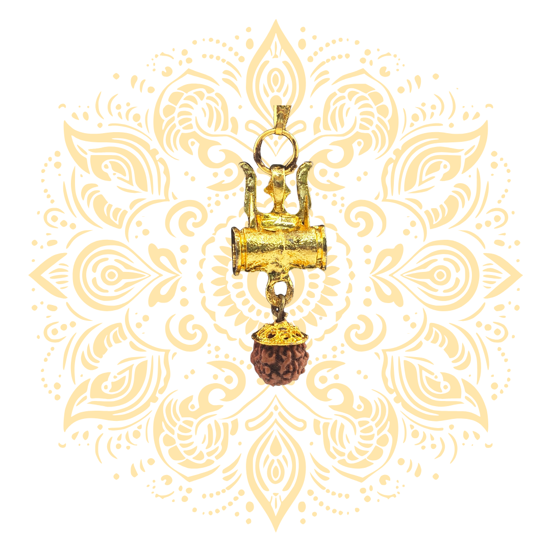 Rudraksh Om Chain