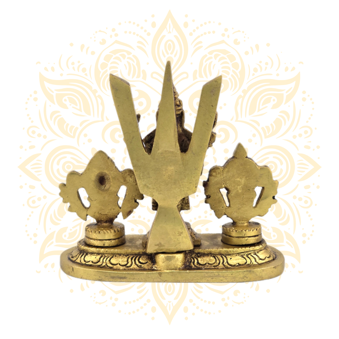 Brass Shank Chakra Balaji 4"