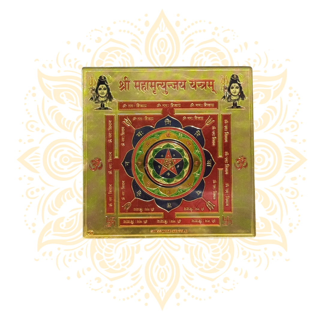 24K Gold Plated Yantra