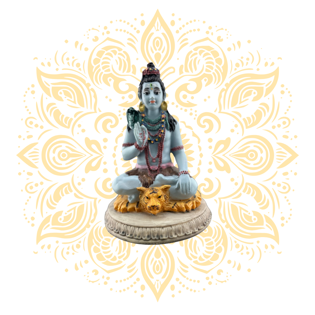 Polyresin Lord Shiva Blessing Mudra 5" - Matchless Gifts1