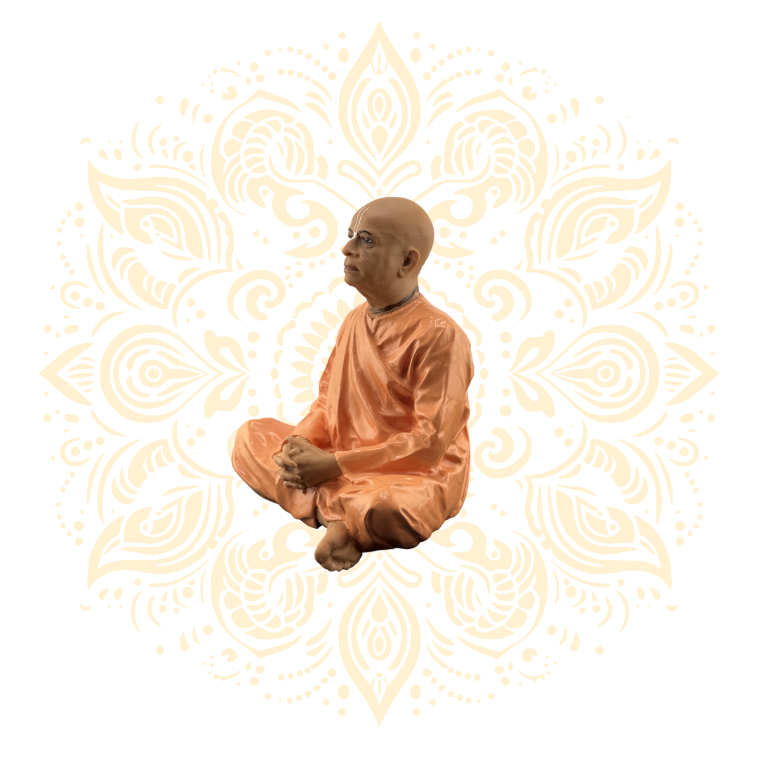 Polyresin Prabhupada Murti 4.5" - Matchless Gifts