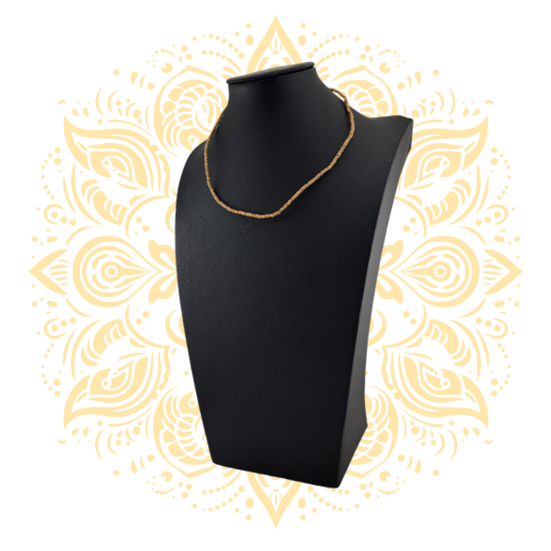 Tulasi Neckbeads – 1 Round Sacred Kanthi Mala 7.5"