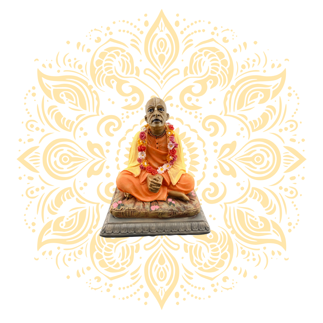 Polyresin Prabhupada Murti 4.5'' - Matchless Gifts1