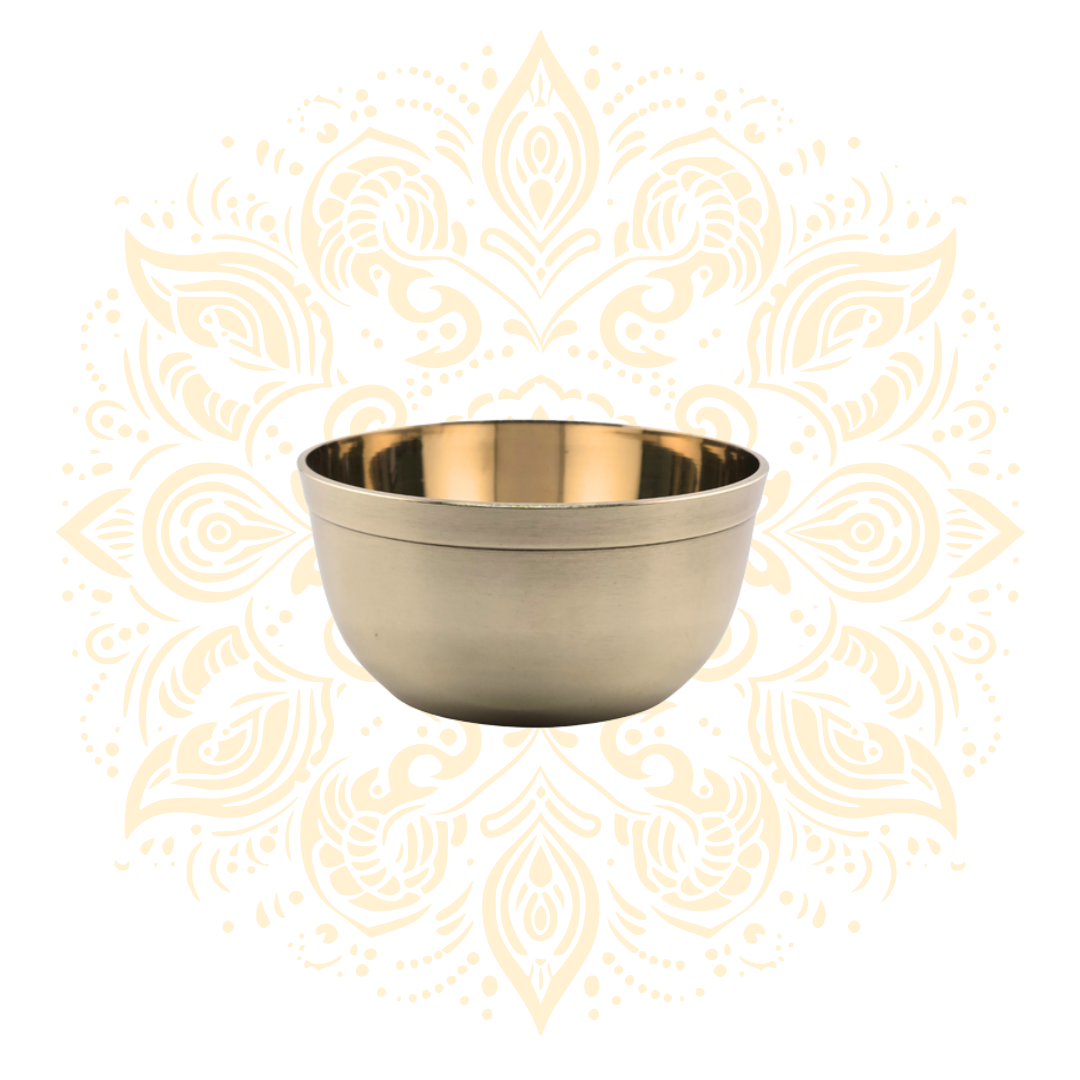 Kansa Brass Bowl 3.75" Handcrafted Bell Metal - Matchless Gifts