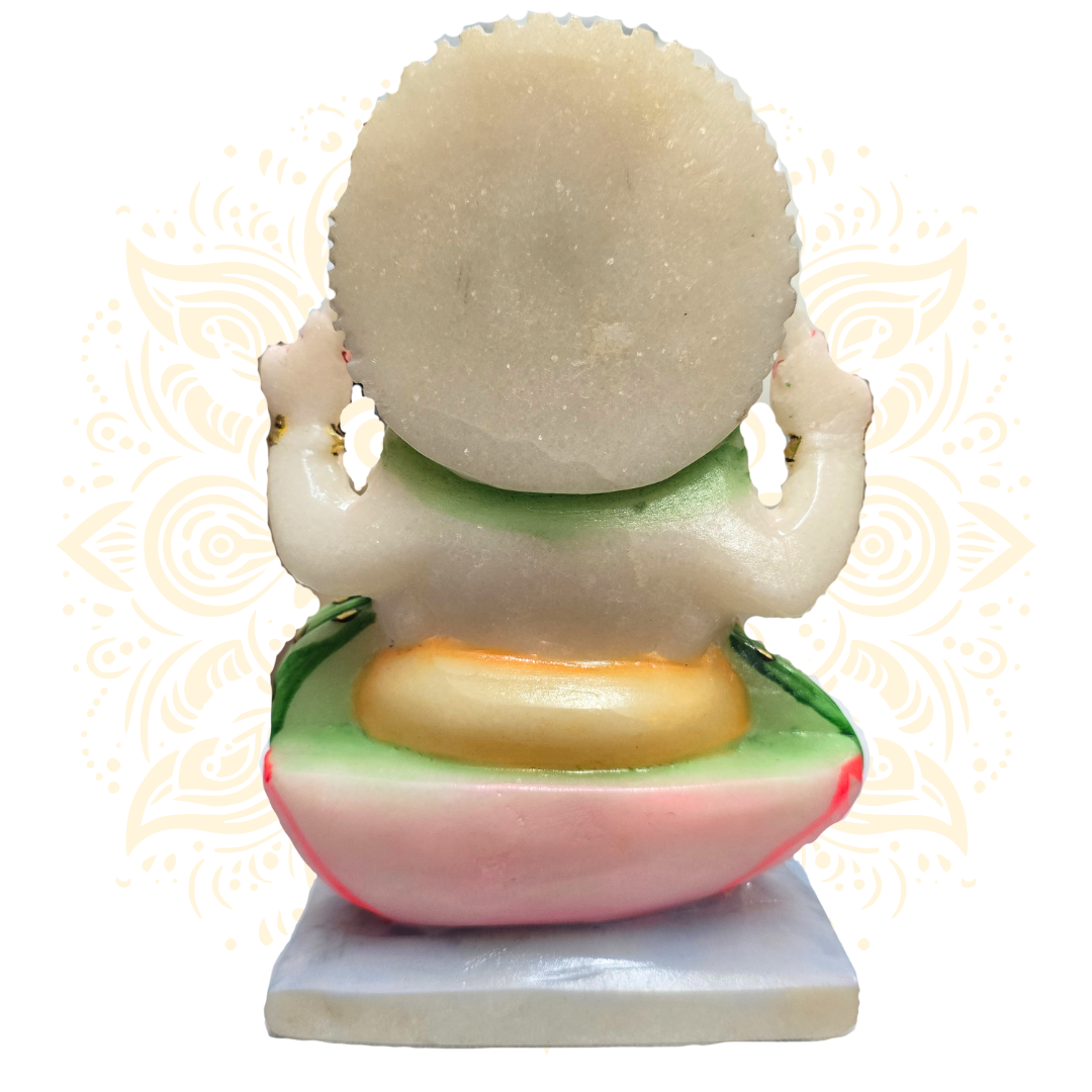 Handcrafted Lord Ganesh Murti 7.5" - Matchless Gifts4