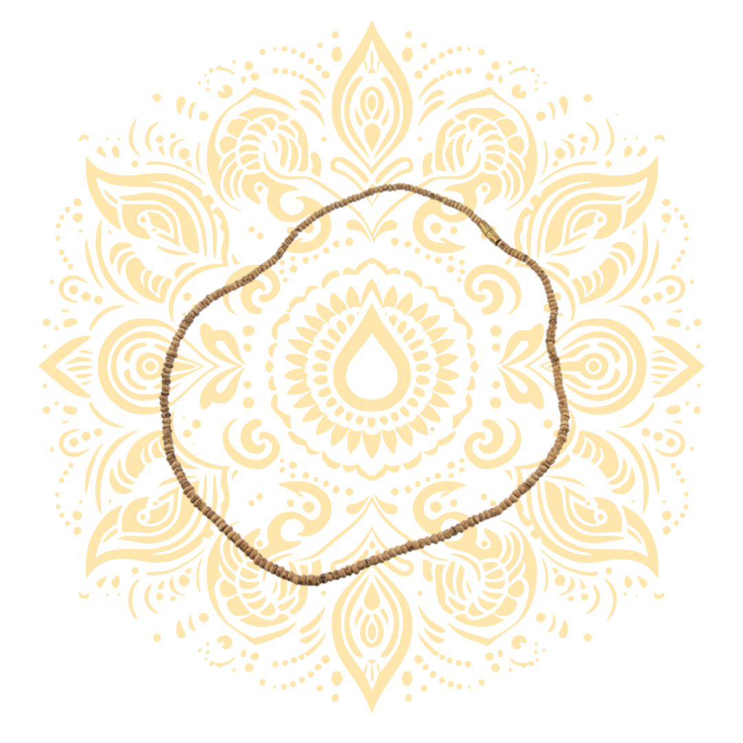 Tulasi Neckbeads – 1 Round Sacred Kanthi Mala 7.5"