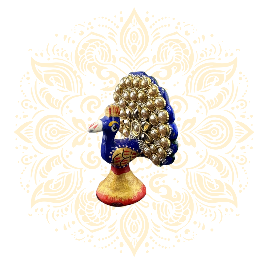 Aluminum Dancing Peacock w/ Brilliants - Matchless Gifts8