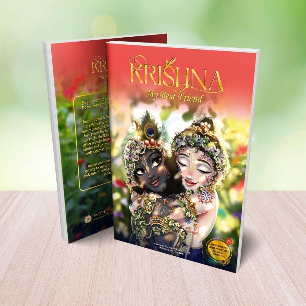 Krishna: My Best Friend (Hardcover Book) - Matchless Gifts
