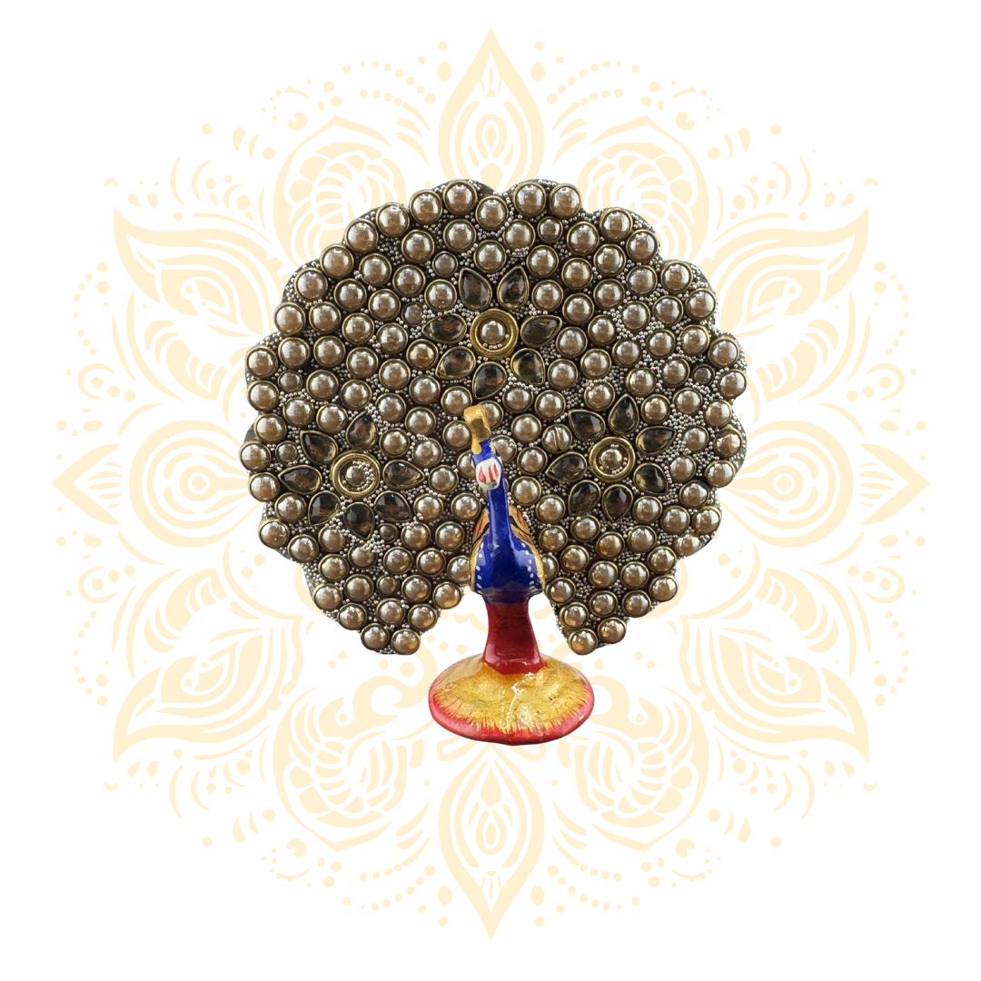 Aluminum Dancing Peacock w/ Brilliants - Matchless Gifts13