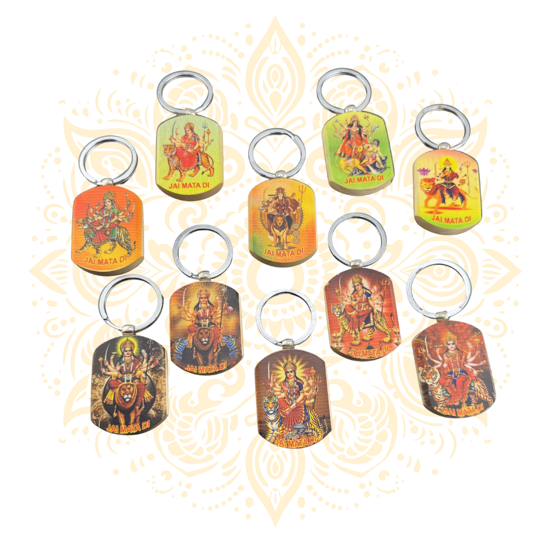 Jai Mata Di Key Chain