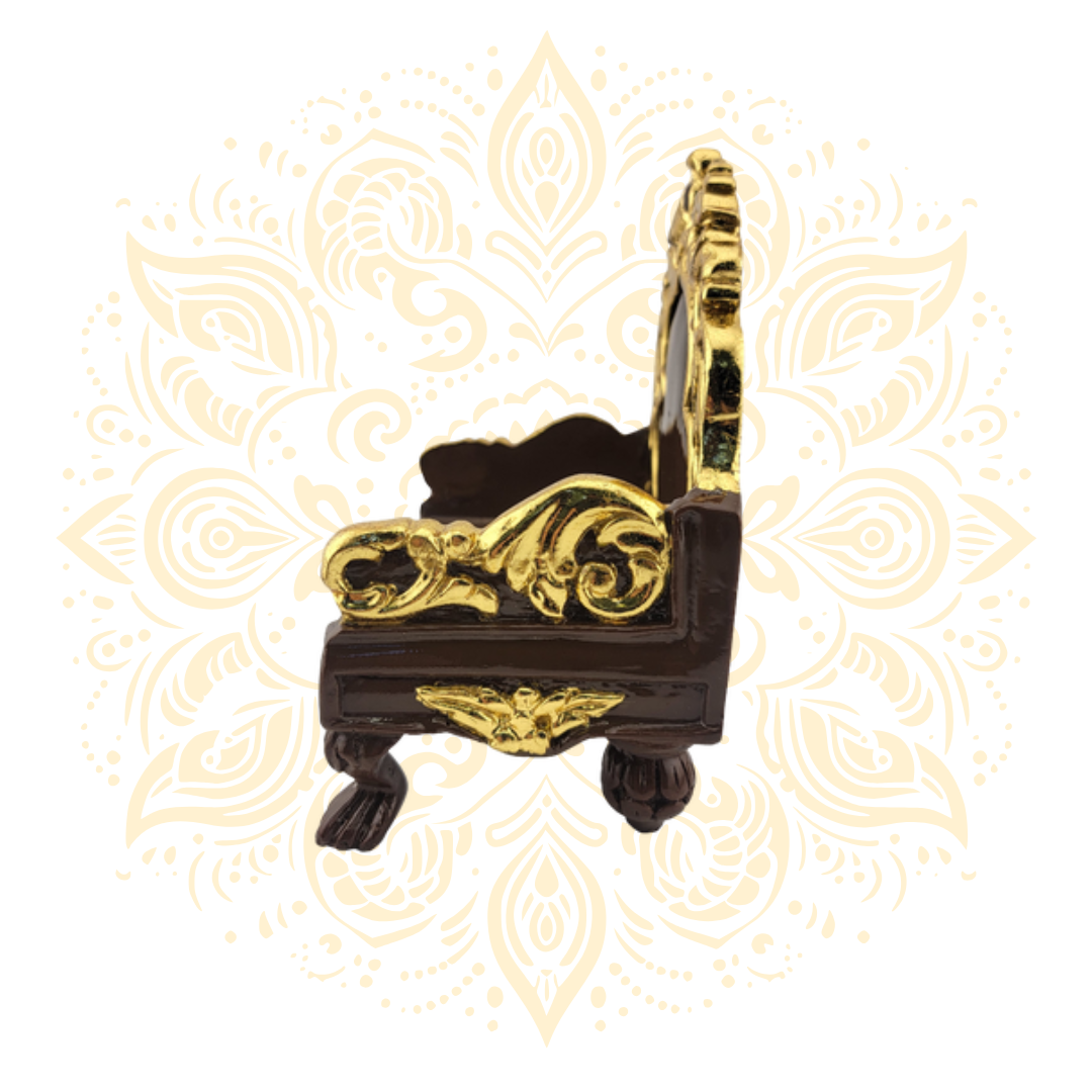 Wood Vyasasana Gold 4.5"