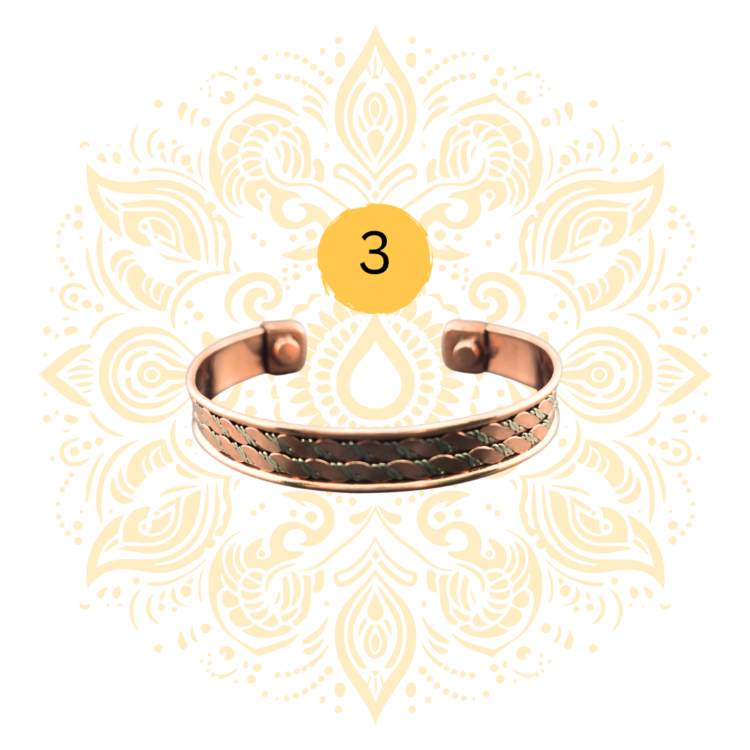 Copper Cuflink Bracelet - Matchless Gifts