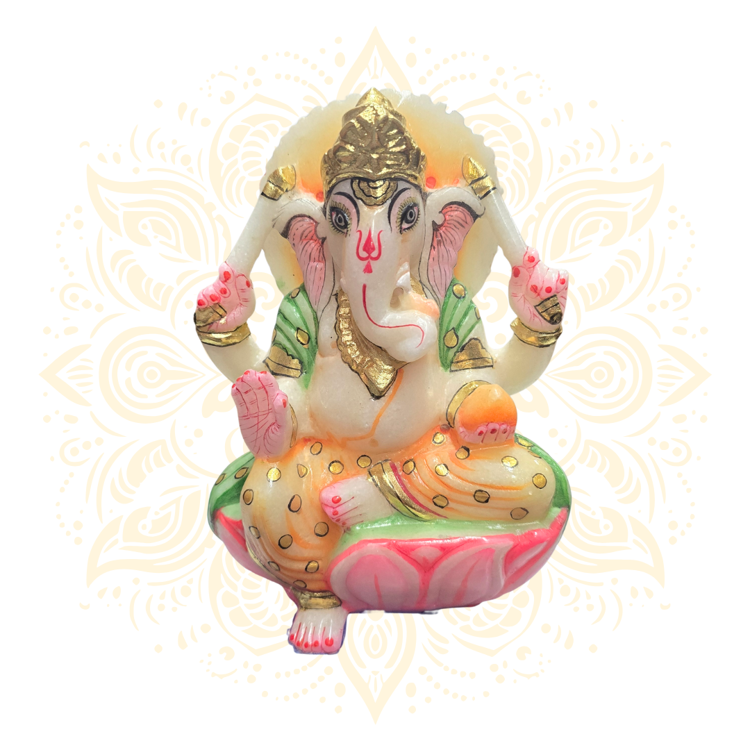Handcrafted Lord Ganesh Murti 7.5" - Matchless Gifts1