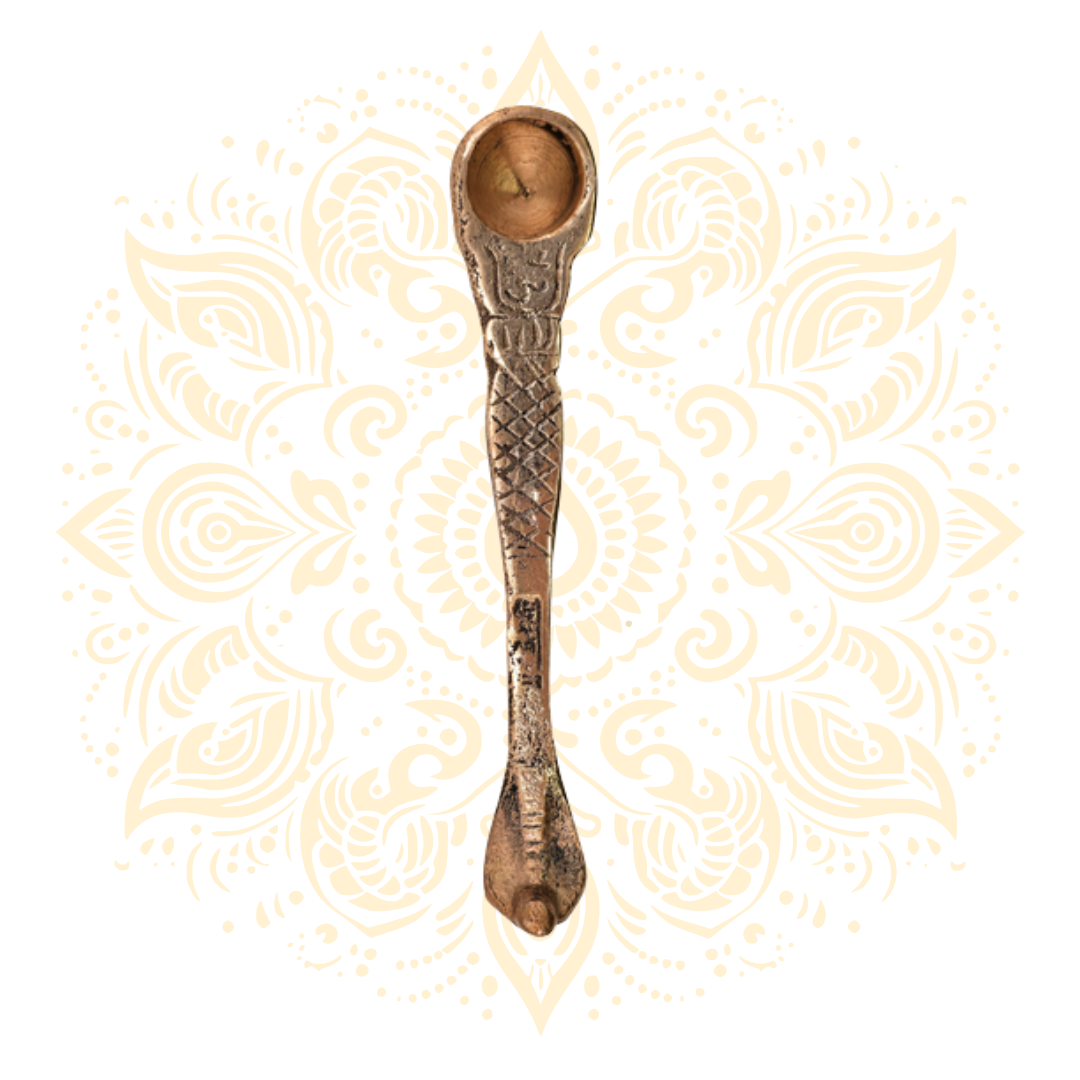 Copper Spoon – 4.5” Naga Design