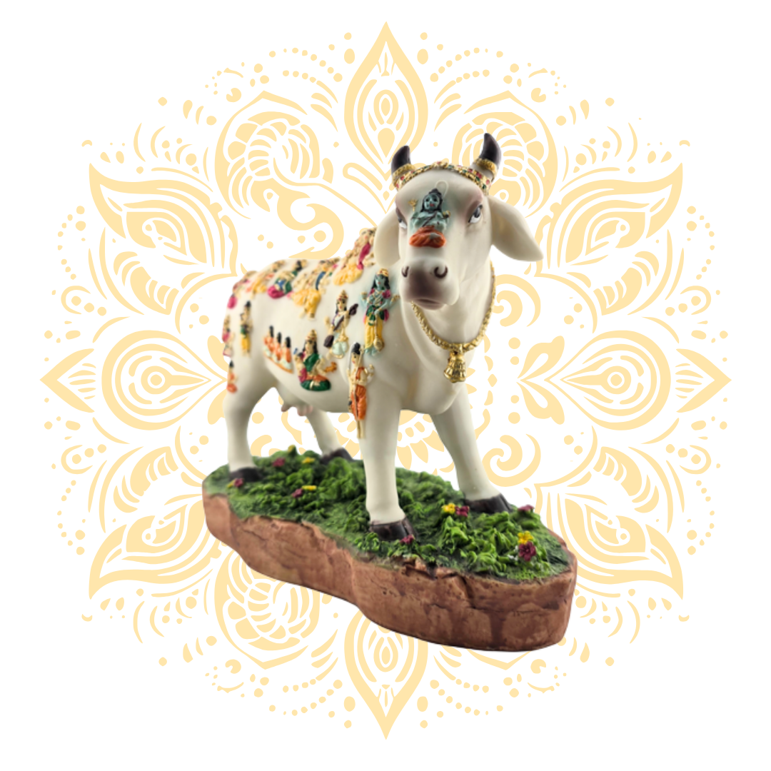Polyresin Sacred Cow