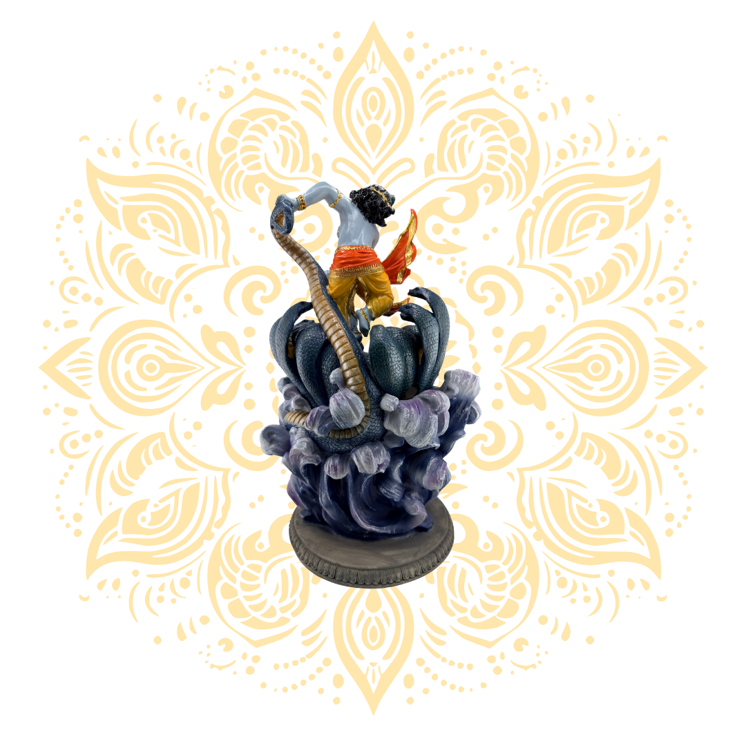 Polyresin Krishna Kaliyah 15”