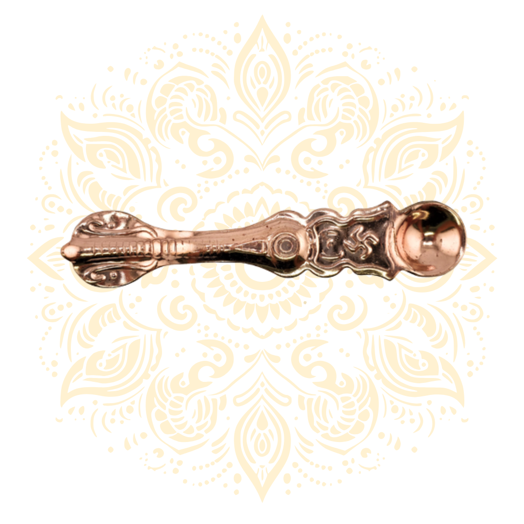Copper Puja Spoon – 4”