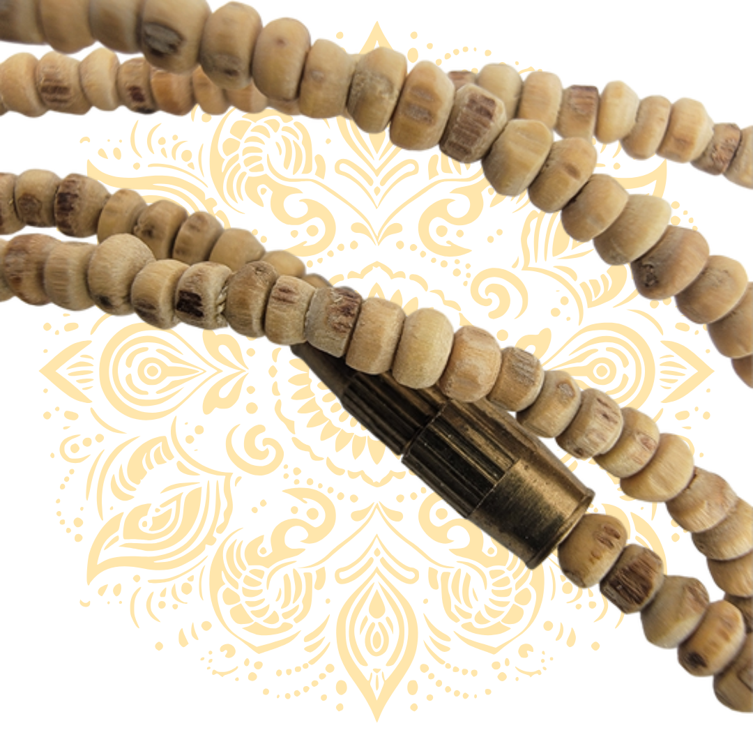 Two Rounds Tulasi Neckbeads 32" - Matchless Gifts