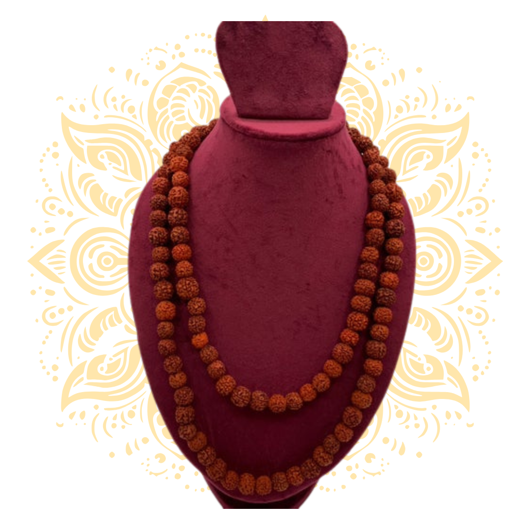 Rudraksha Mala - Varying Sized Prayer Beads - Matchless Gifts