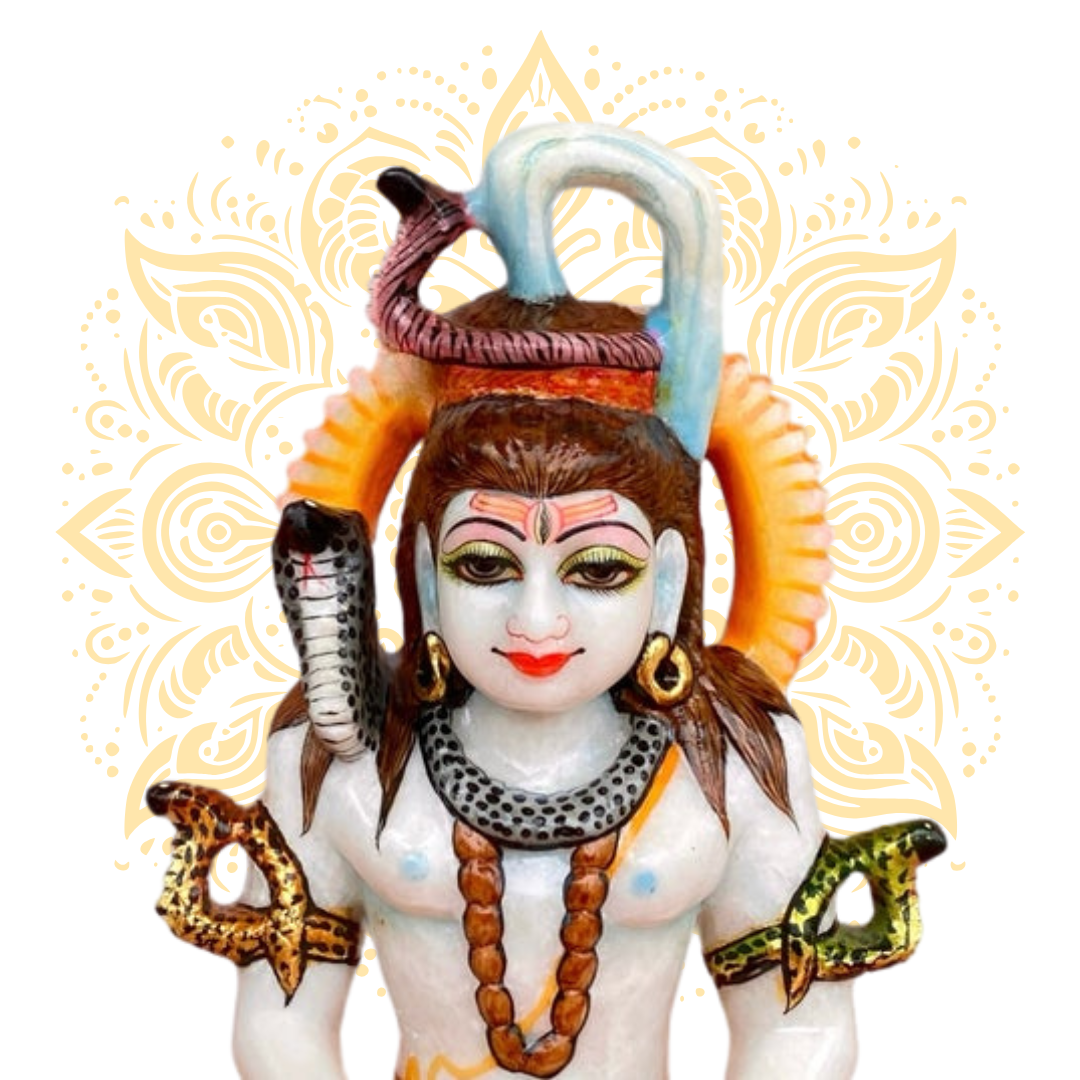 Lord Shiva Meditation Murti 10.5" - Matchless Gifts