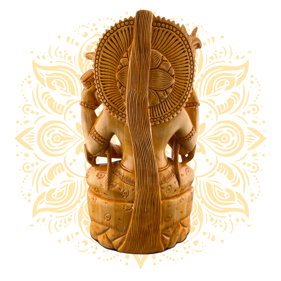 Wooden Shiva Fine