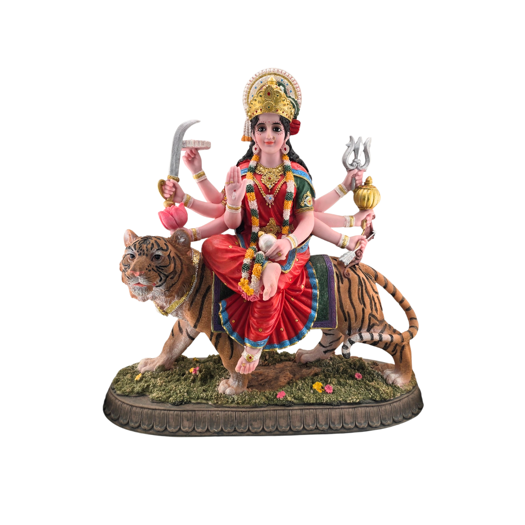 Polyresin Durga 14"