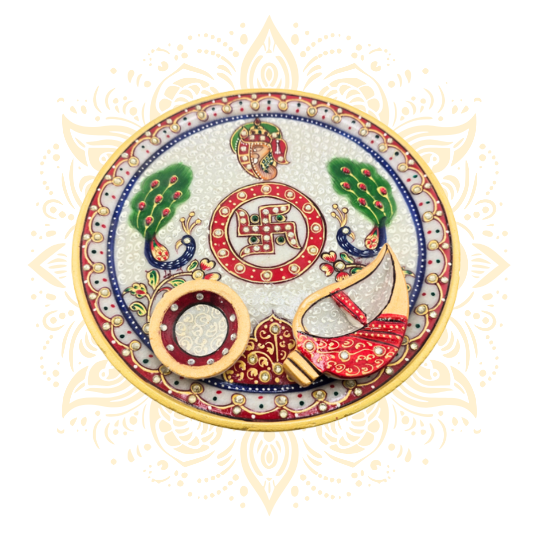 Ganesh Plate 9”