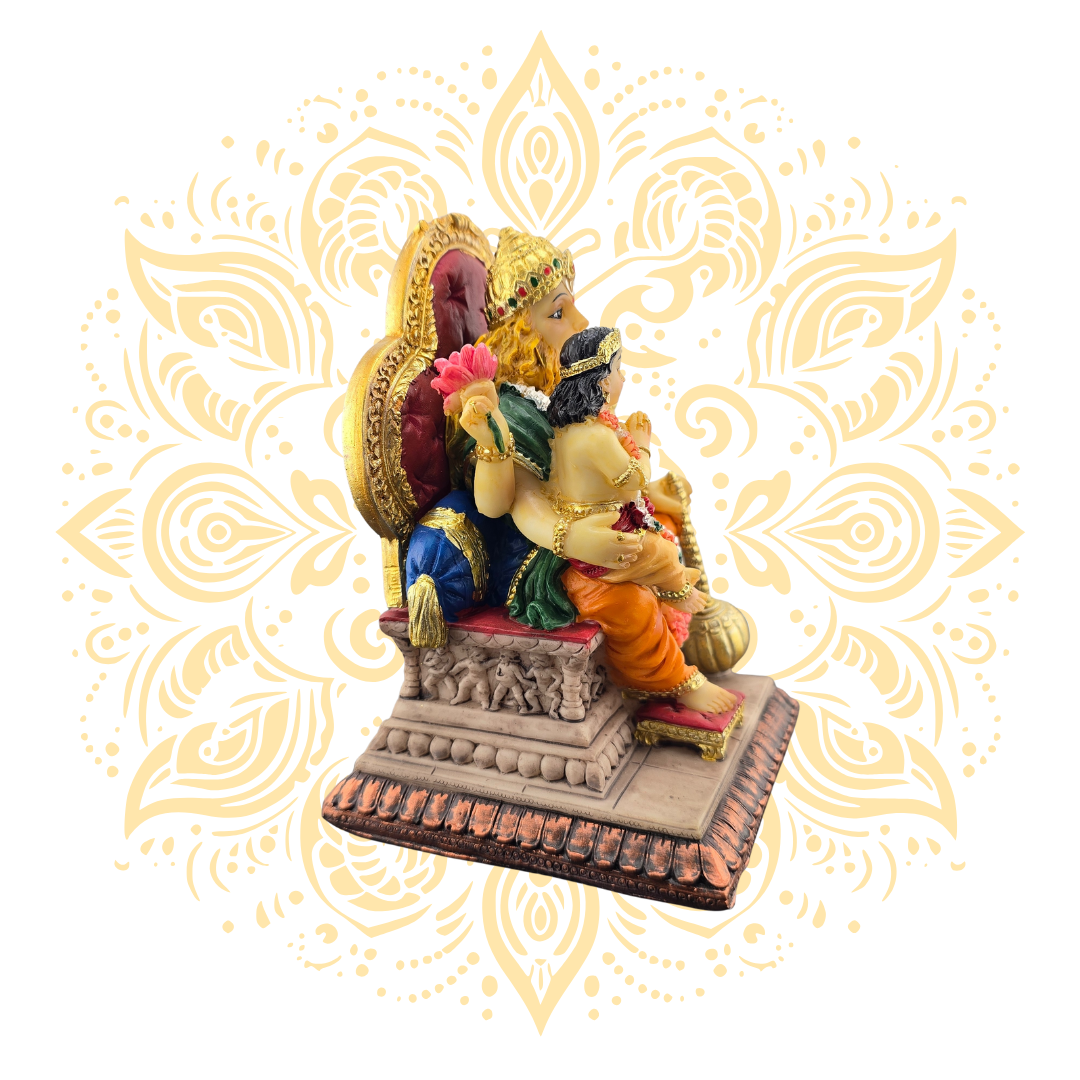 Polyresin Narasimha 5" - Matchless Gifts