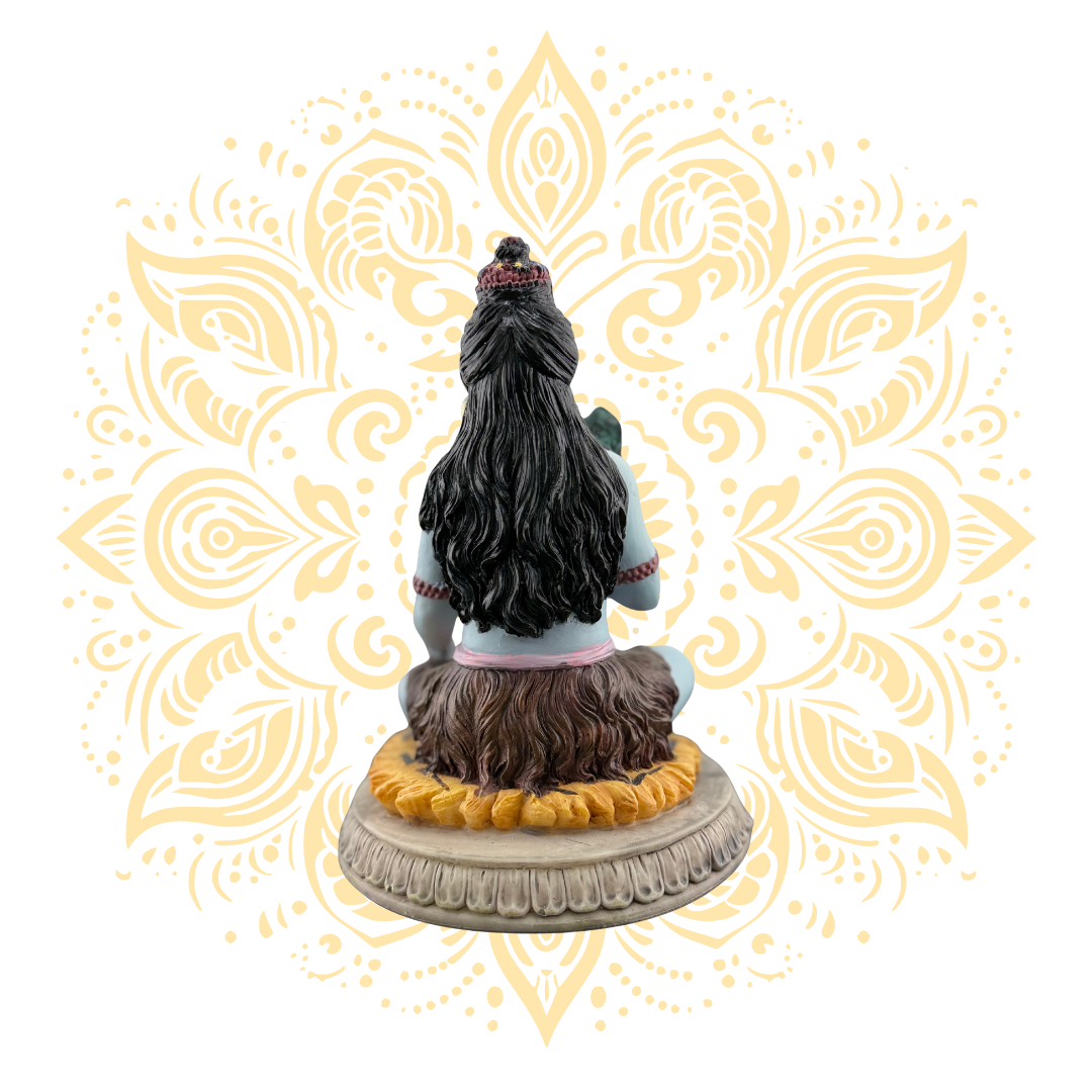 Polyresin Lord Shiva Blessing Mudra 5" - Matchless Gifts2