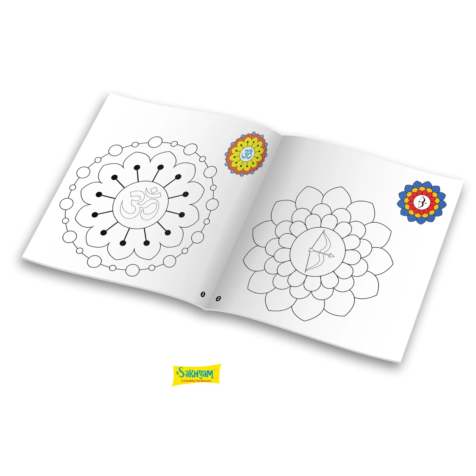 Mandala Art Level 1 For Kids & Beginners