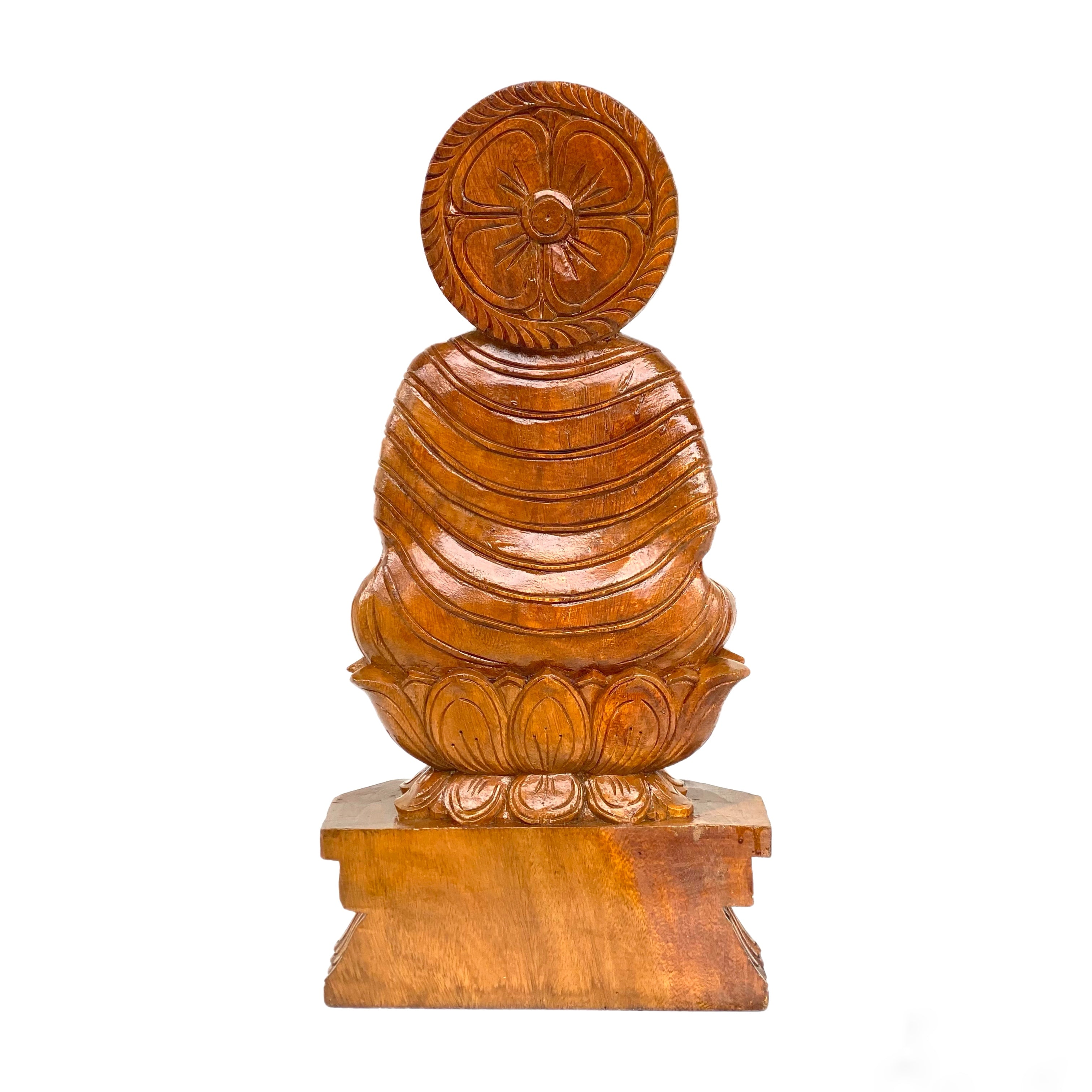 Wooden Buddha 24"