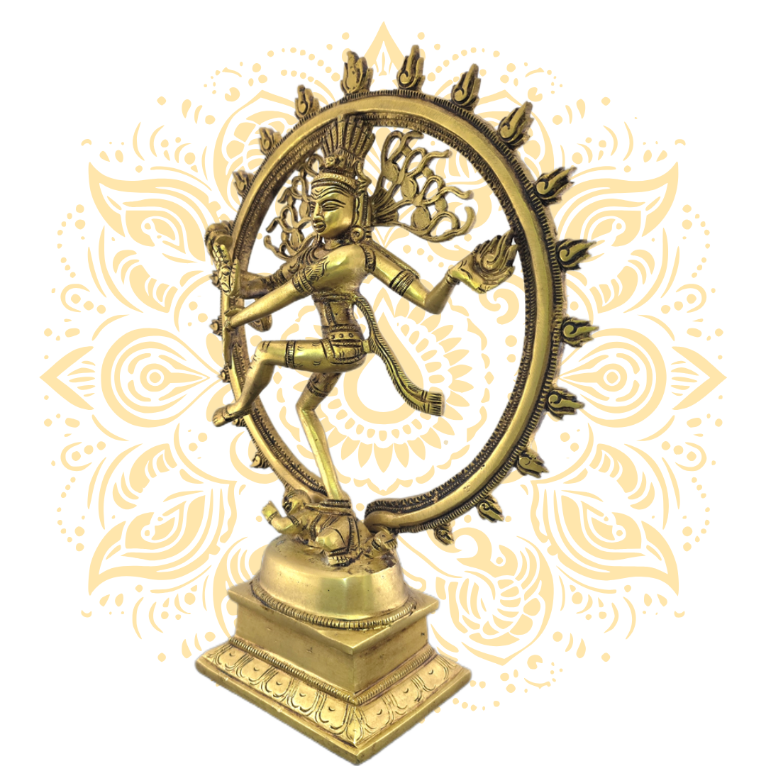 Brass Shiva Nataraja Murti 12" - Matchless Gifts3
