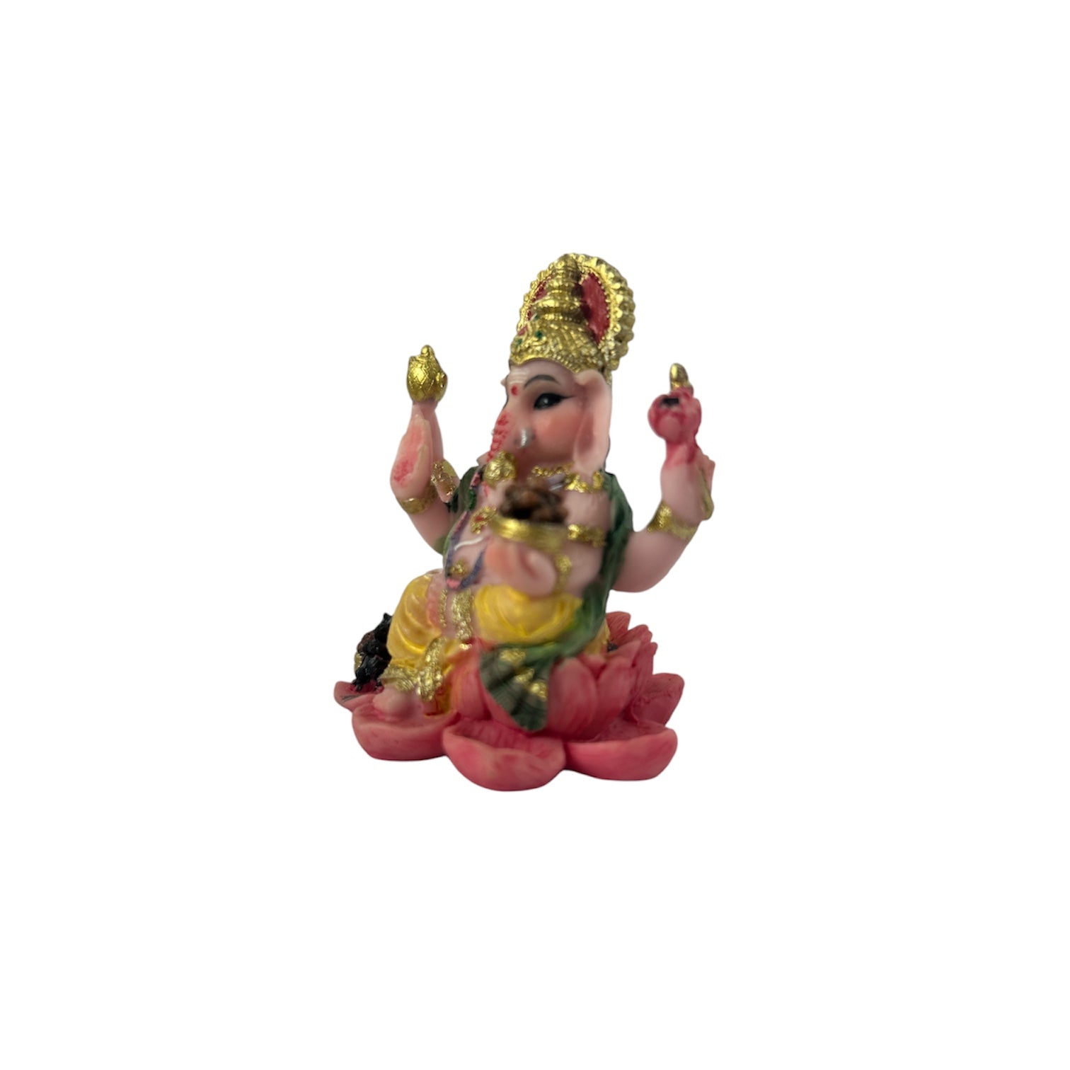 Polyresin Lord Ganesh Old Style 2.5" - Matchless Gifts3