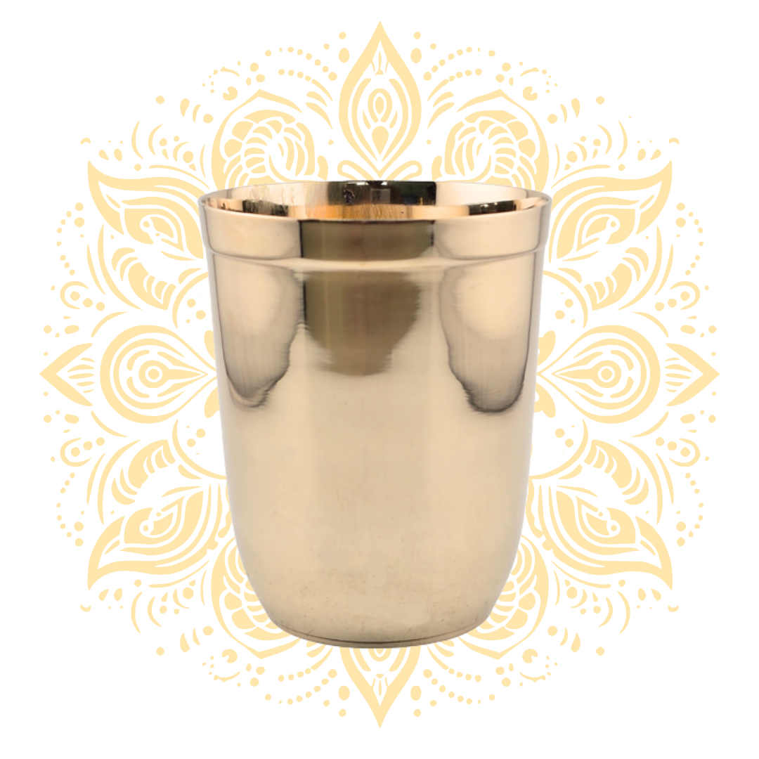 Brass Kansa Cup 3.75"