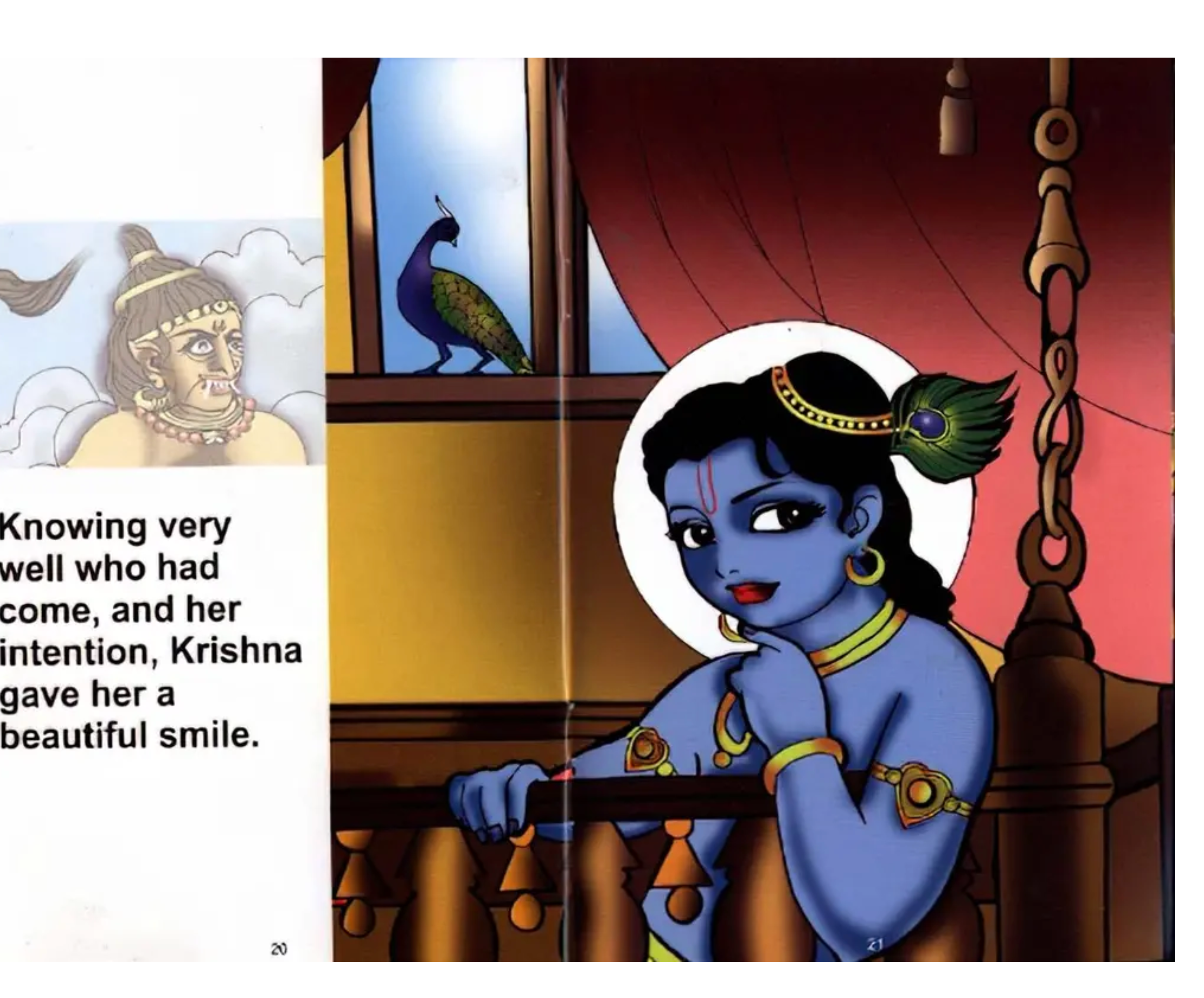 Lord Krishna's Pastimes With Putana: A Children's Book - Matchless Gifts