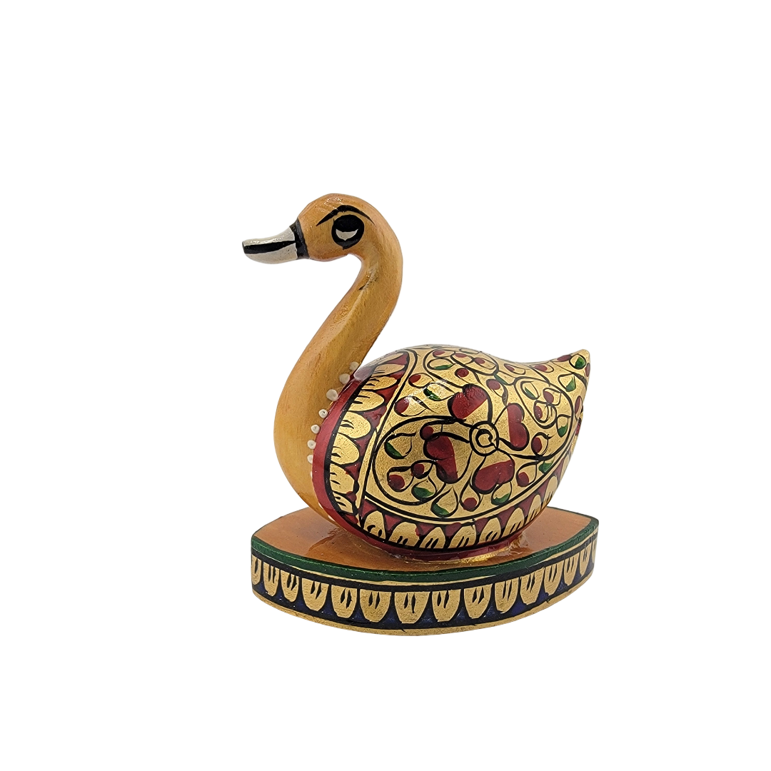 Wooden Painted Duck