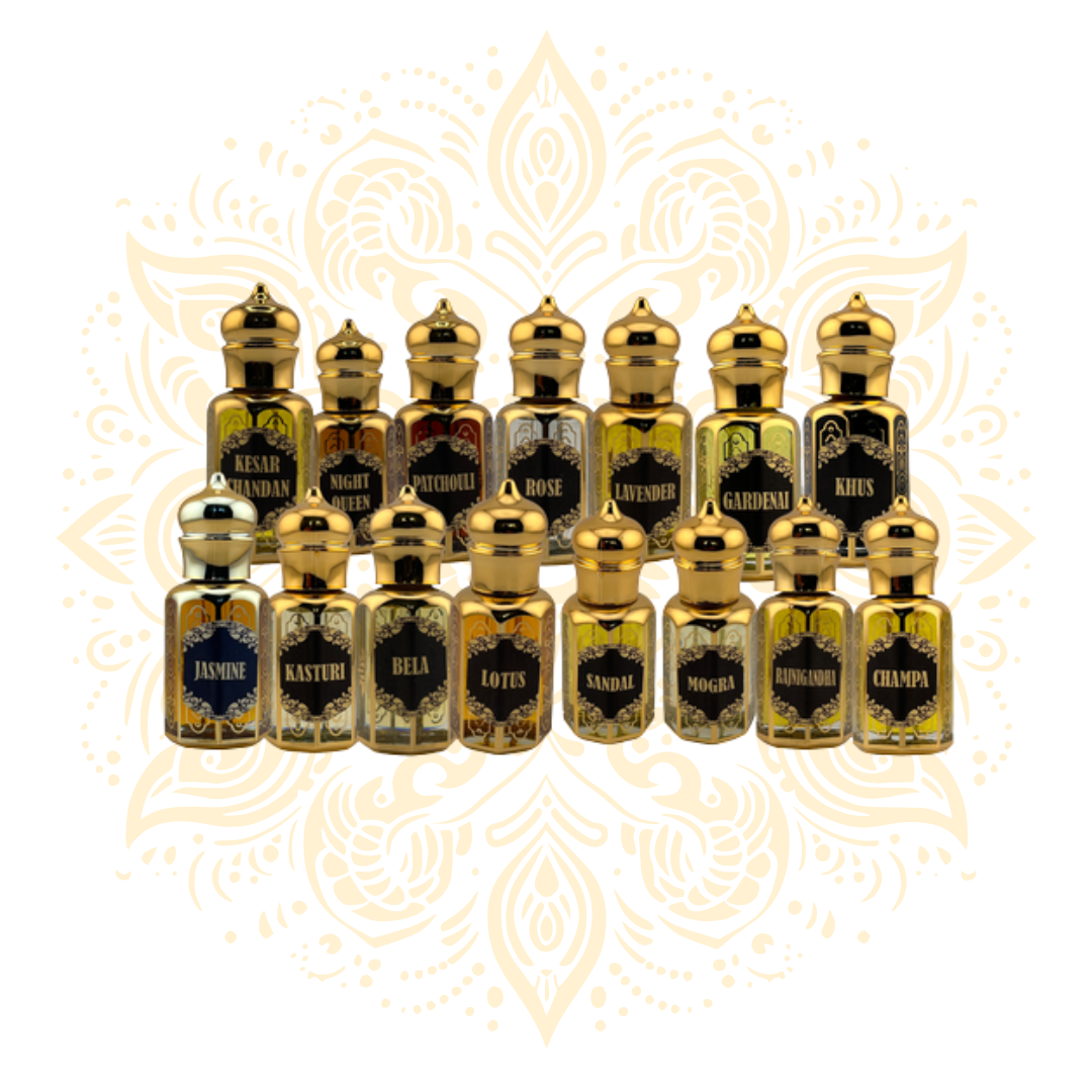 Natural Attar Perfume Oil 12ml - Matchless Gifts1
