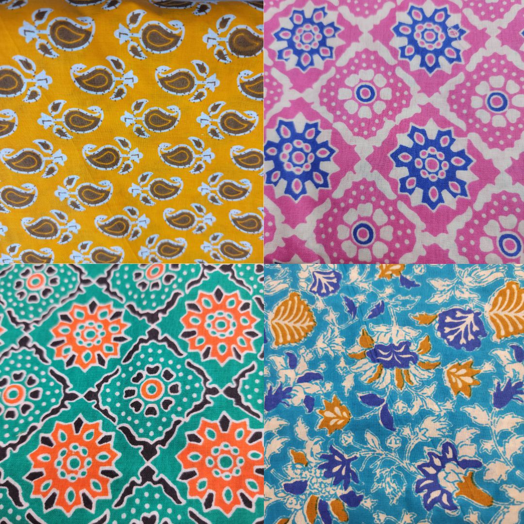 Patterned Mridanga Cover – 21" | Fits All Adult Clay Mridangas