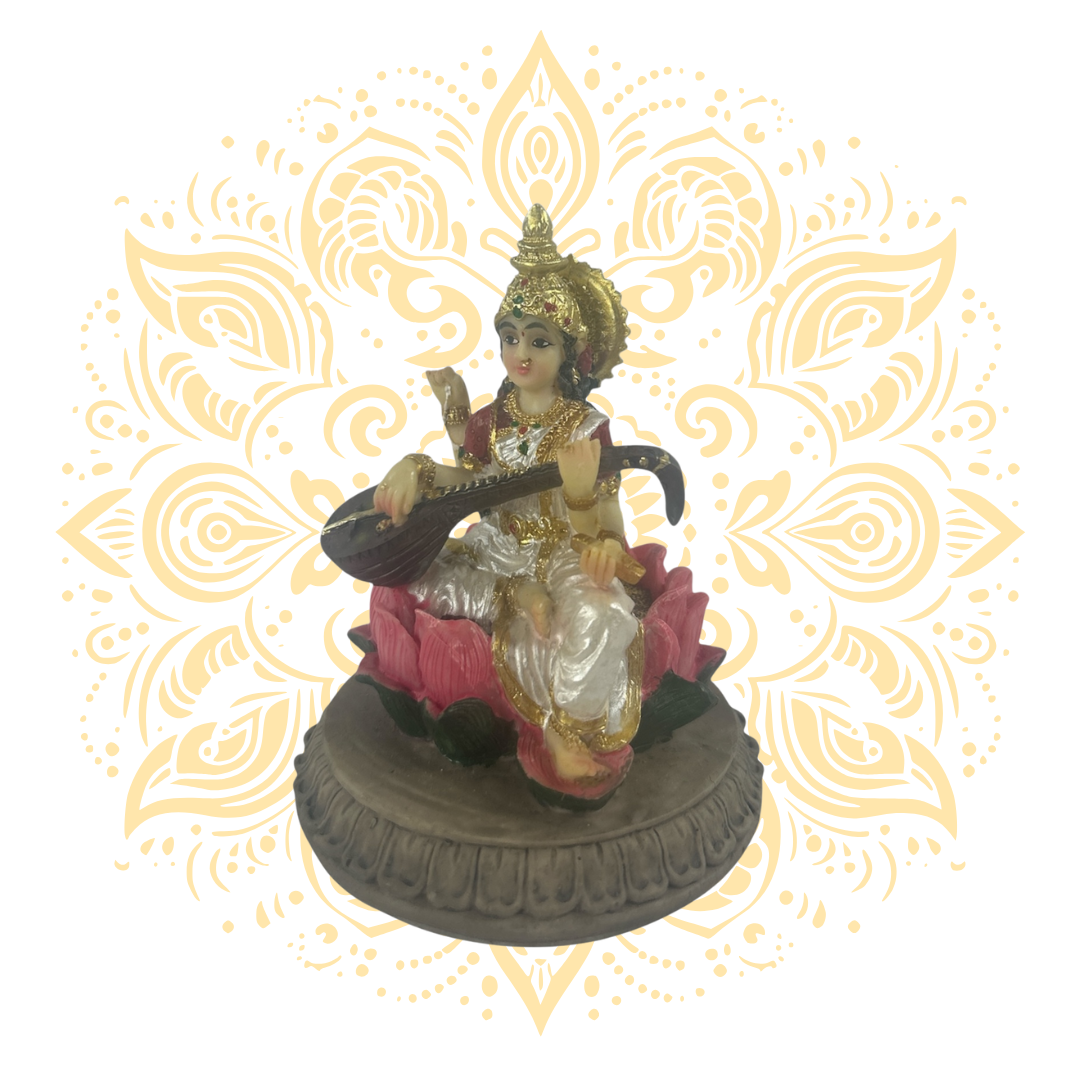 Polyresin Saraswati 3.5"