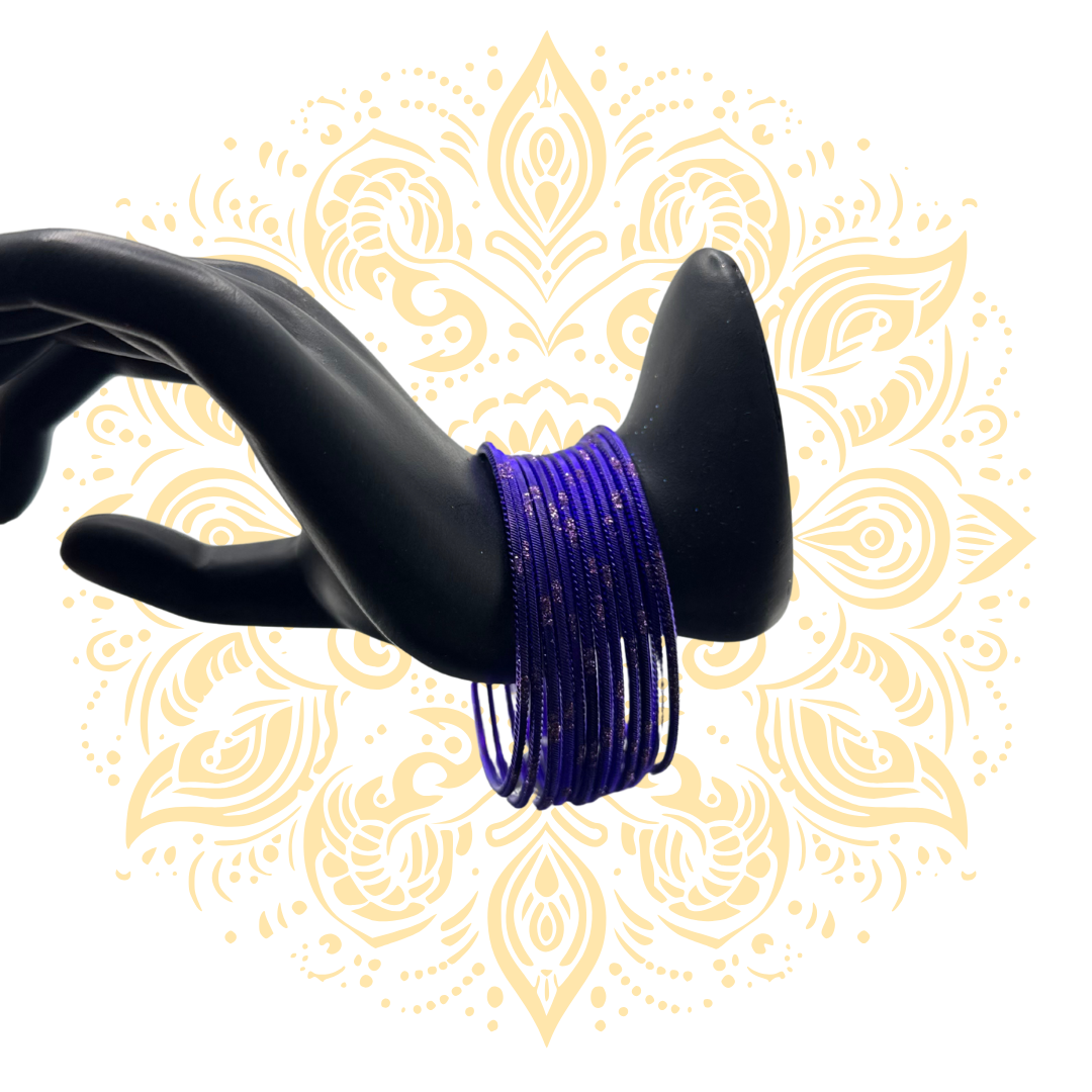 Women's Ultra Violet Bangles in 3 Sizes - Matchless Gifts3