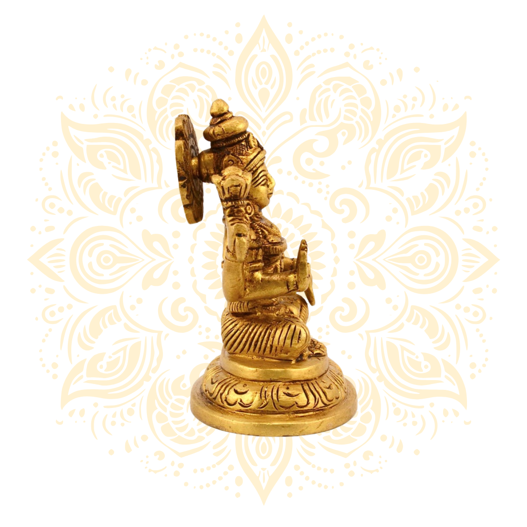 Assorted Brass Goddess Laxmi Murtis - Matchless Gifts4