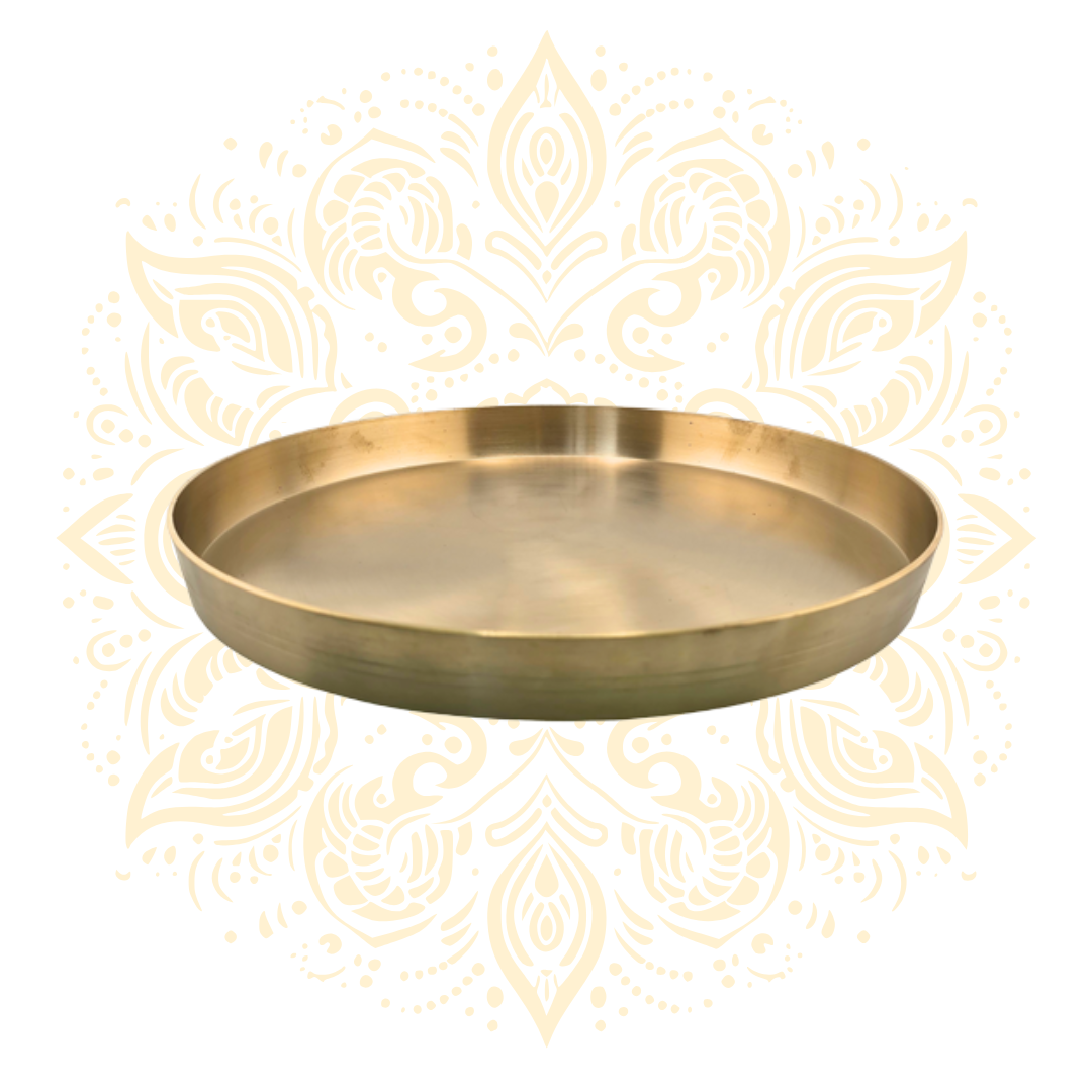 Kansa Brass Plate 11.5"