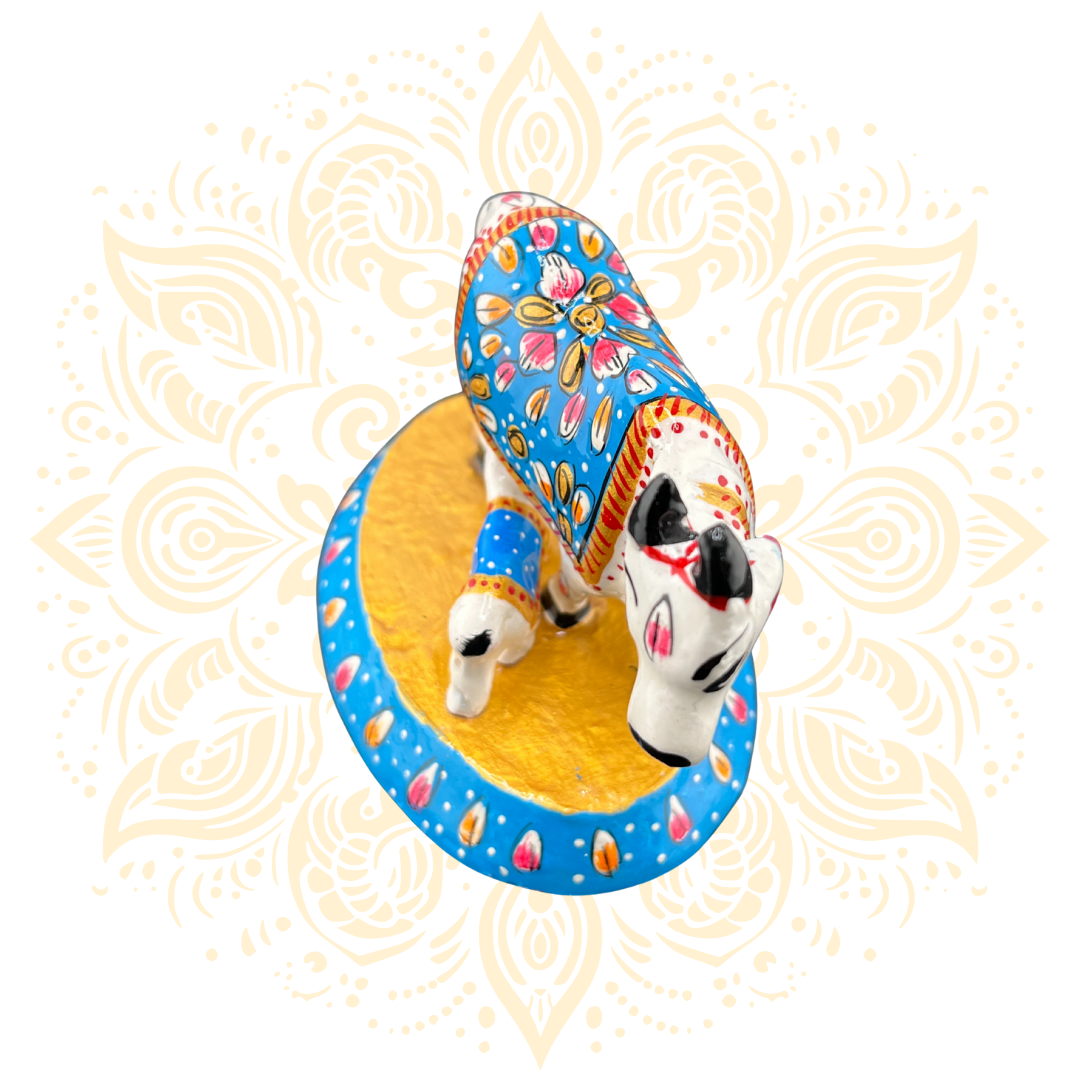 Meena Cow with Calf 3"