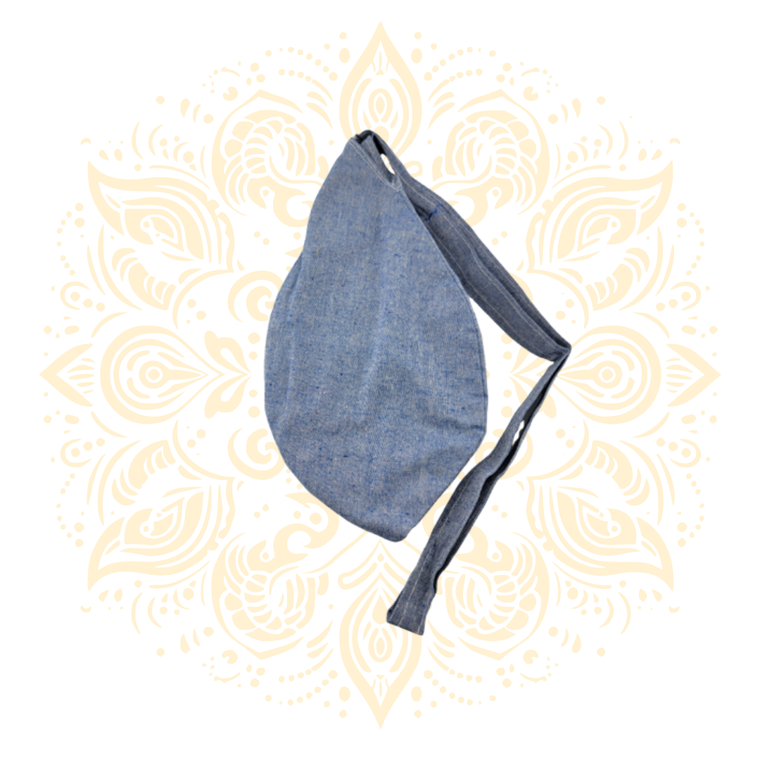 Khadi Simple Color Bead Bag
