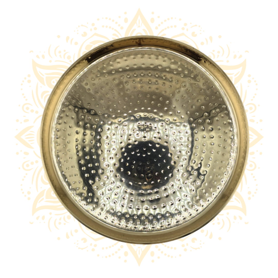 Kansa Brass Plate 10"