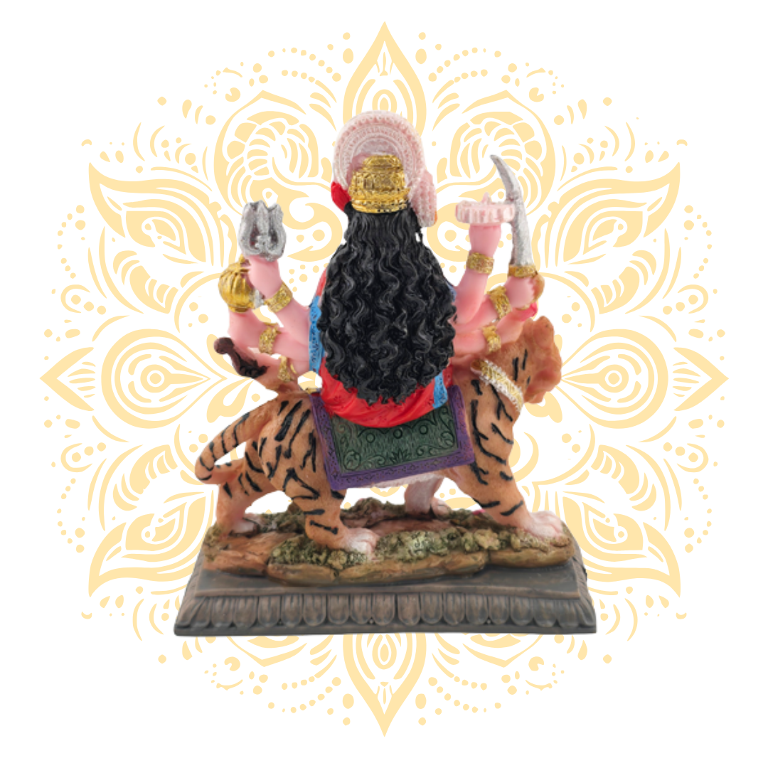 Polyresin Durga Maa Murti 3.5" - Matchless Gifts