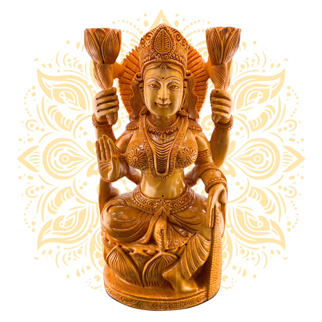 Wooden Laxmi Fine